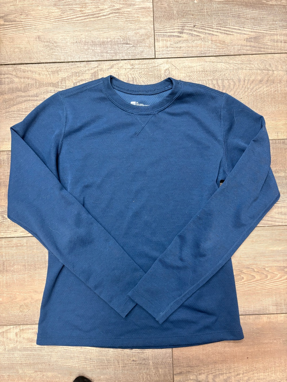 MEC Navy Long Sleeve Crewneck Base Layer Tee